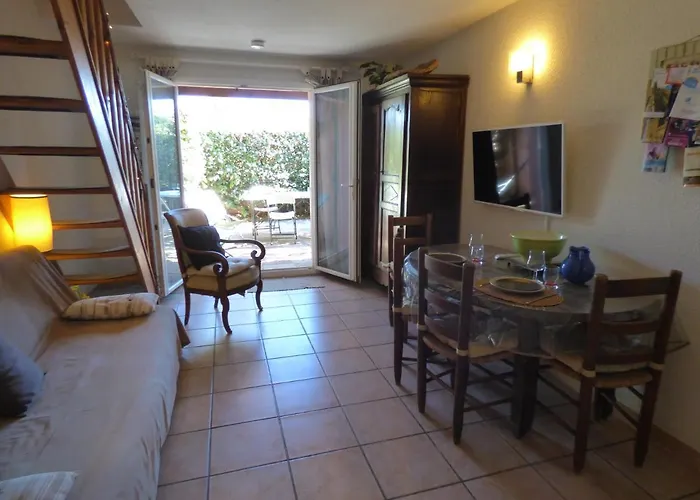Сasa de vacaciones Les Jardins D'ulysse, Pavillon T3, Terrasse & Parking, Plage Narbonne-Plage