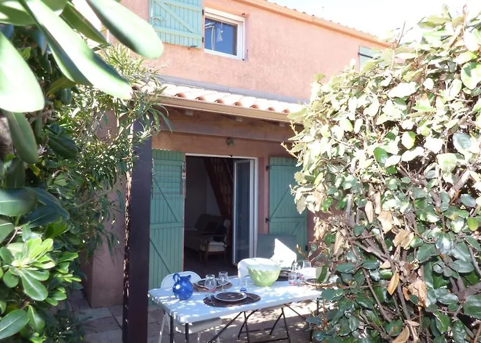 Сasa de vacaciones Les Jardins D'ulysse, Pavillon T3, Terrasse & Parking, Plage Narbonne-Plage