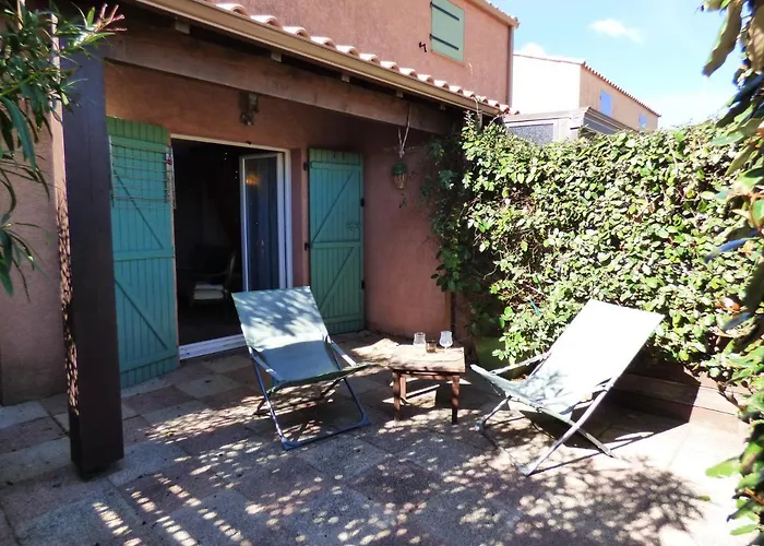 Сasa de vacaciones Les Jardins D'ulysse, Pavillon T3, Terrasse & Parking, Plage
